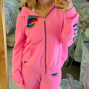 🩷AVIATOR NATION ZIP UP